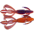Силікон Keitech Crazy Flapper 2.8" (8 шт/уп), колір: pal#09 violet fire, Довжина силікону: 2.8" (7.1 см), Колір силікону: PAL#09 Violet Fire, фото 