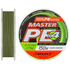 Шнур Select Master PE 150m 0.14мм 17кг темн.-зел., Діаметр: 0.14mm, Розмотування: 150m, Колір: темно-зеленый, фото 