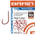 Гачок Brain Match B1020 #16 (20 шт/уп) ц:red, фото 