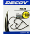 Крючок Decoy KR-23 Black Nickeled #5 (12 шт/уп), фото 