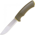 Нож Morakniv BushCraft Forest S. Цвет - оливковый, сталь Sandvik 12C27, рукоятка -- пластик+резина, ножны -- пластик, длина клинка -- 109 мм, длина общая 232 мм, фото 