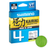 Шнур Shimano Kairiki 4 PE (Mantis Green) 150m 0.10mm 6.8kg, Диаметр: 0.10mm, Выберите цвет: салатовий, фото 