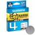 Шнур Shimano Kairiki 4 PE (Steel Gray) 150m 0.19mm 11.6kg, Диаметр: 0.19mm, Выберите цвет: сірий, фото 