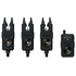 Набор сигнализаторов Prologic Custom SMX MKII Bite Alarms Set 3+1 red/green/yellow, фото 