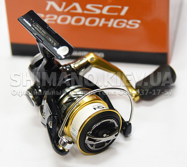 Shimano NASCI C2000HGS fishing reel review 