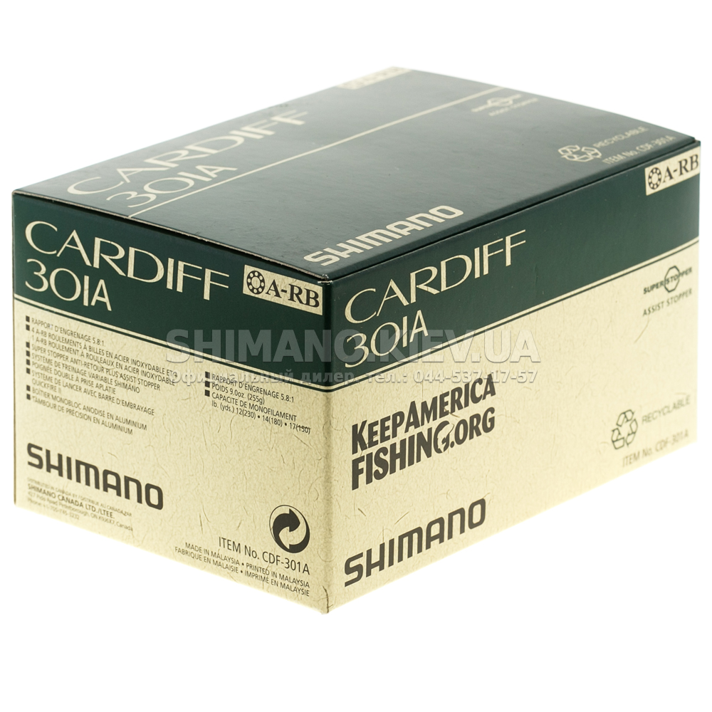 SHIMANO :: Катушка Shimano CARDIFF 301 A (под левую руку)