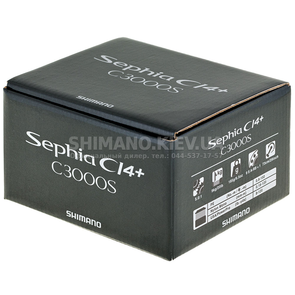 Катушка SHIMANO 17 Sephia CI4+ C3000S | Катушка на спиннинг