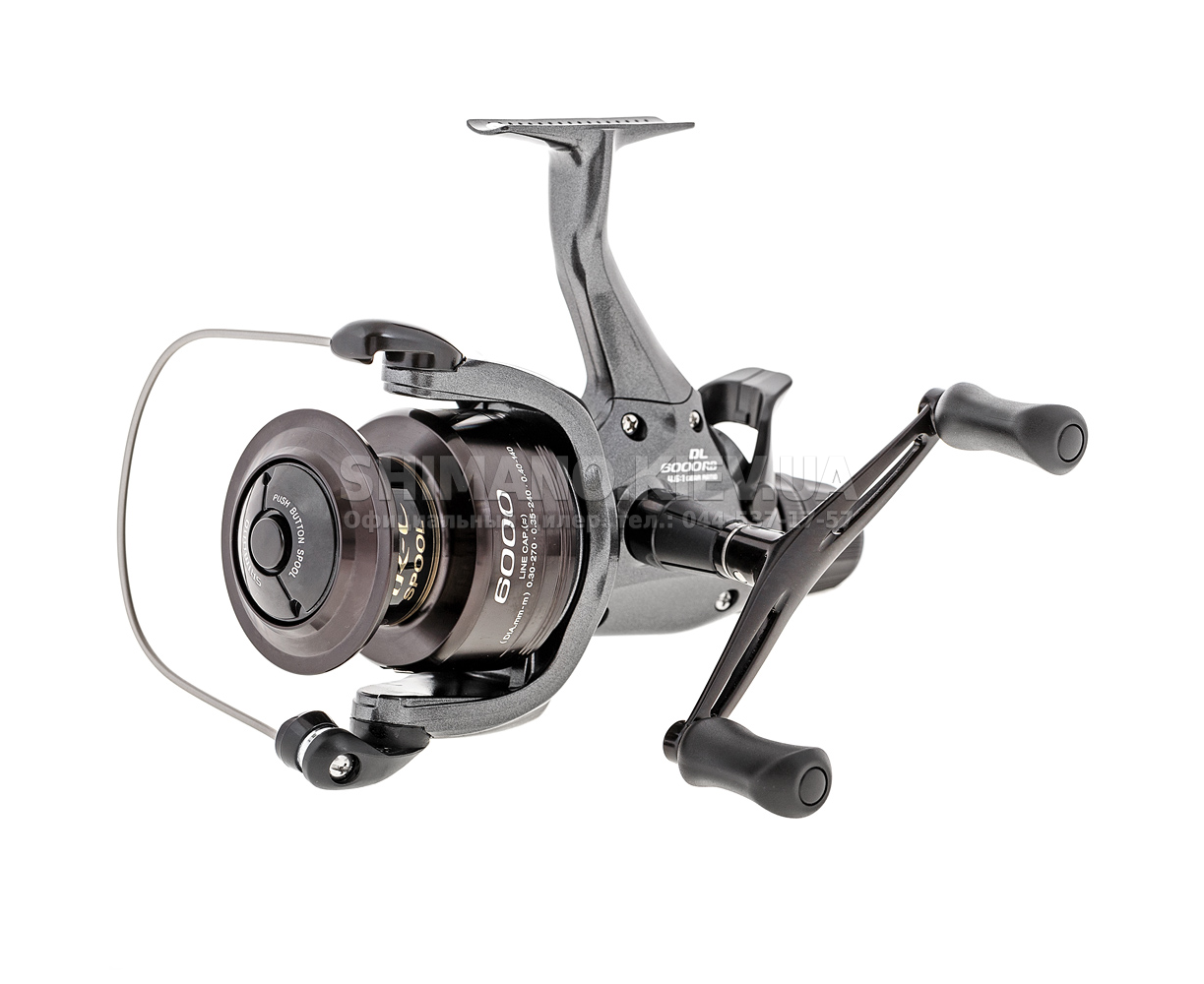 Mulinello Da Pesca SHIMANO BAITRUNNER DL 6000 - Per Pesca A Fondo, Carpa, Surfcasting, Robusto E Affidabile