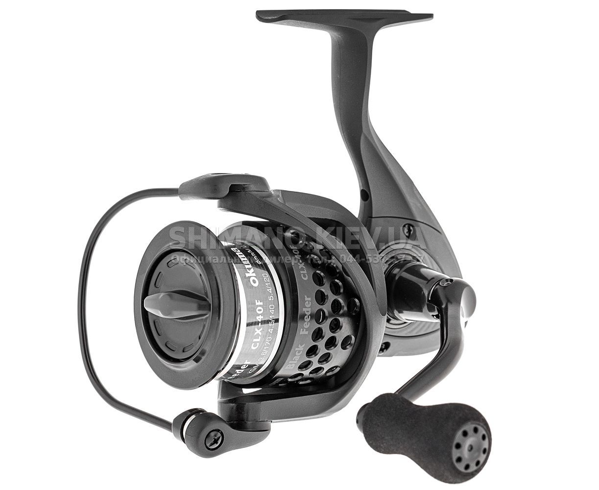 okuma custom black feeder 4000
