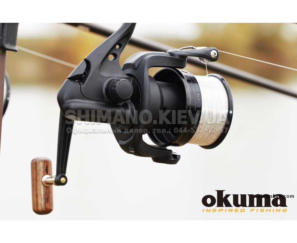 Okuma Custom Black CB-80 Mulinello Per Carpe - 10